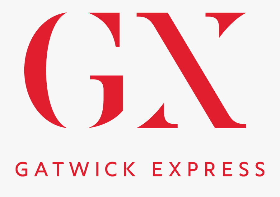 Gatwick Express Trains Logo, Transparent Clipart