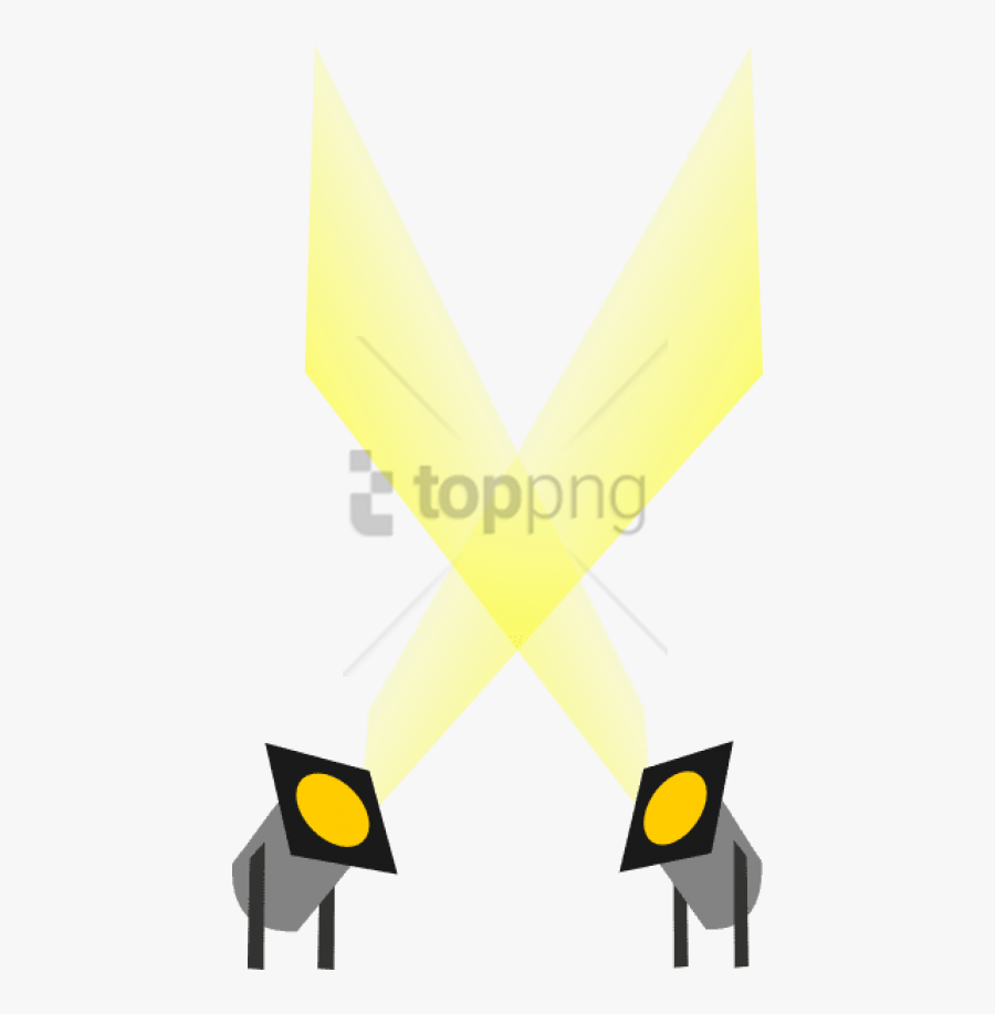 Free Png Spotlight Effect Stage Png Png Image With - Transparent Background Hollywood Lights Clipart, Transparent Clipart