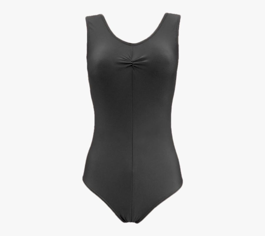 Gymnastics Black Leotard - Maillot, Transparent Clipart
