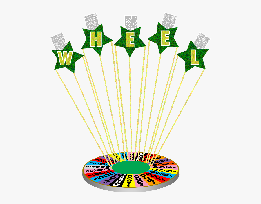 Wheel Of Fortune Decorations, Transparent Clipart
