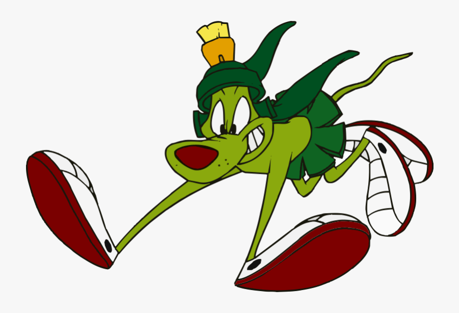 Marvin The Martian & K9 - Looney Tunes Marvin The Martian K9, Transparent Clipart