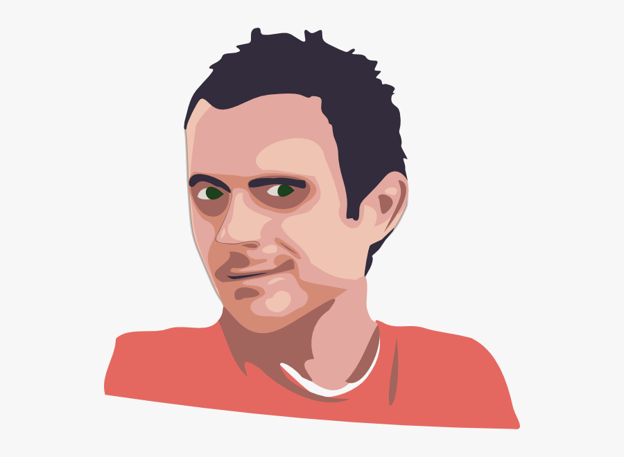 Chlap Kreslený, Transparent Clipart