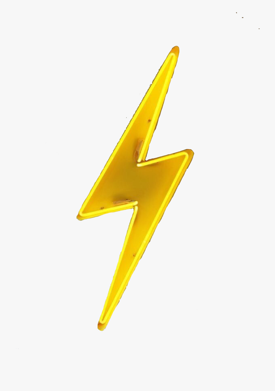 Neon Signs, Meme, Memes - Neon Lightning Bolt Png, Transparent Clipart