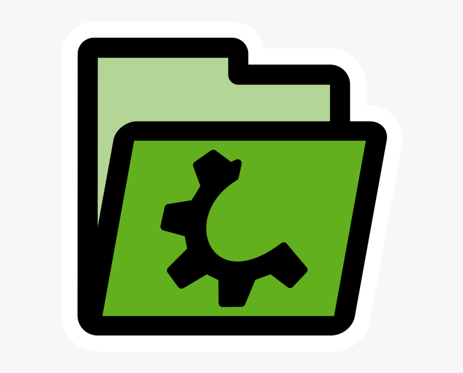 Square,symbol,green - Folder, Transparent Clipart