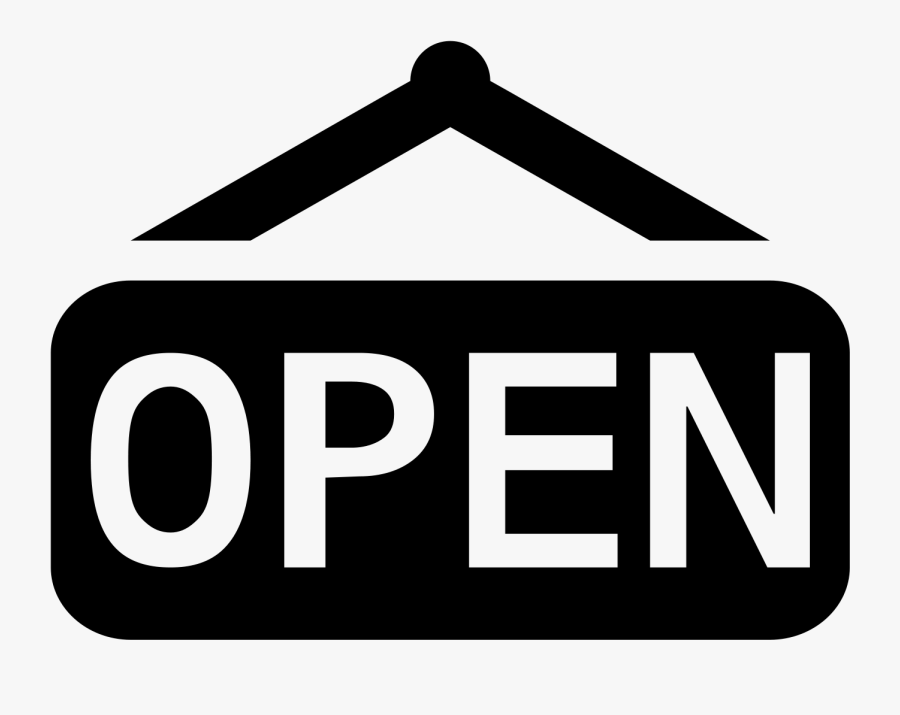 Transparent American Express Png - Black Open Business Symbol, Transparent Clipart