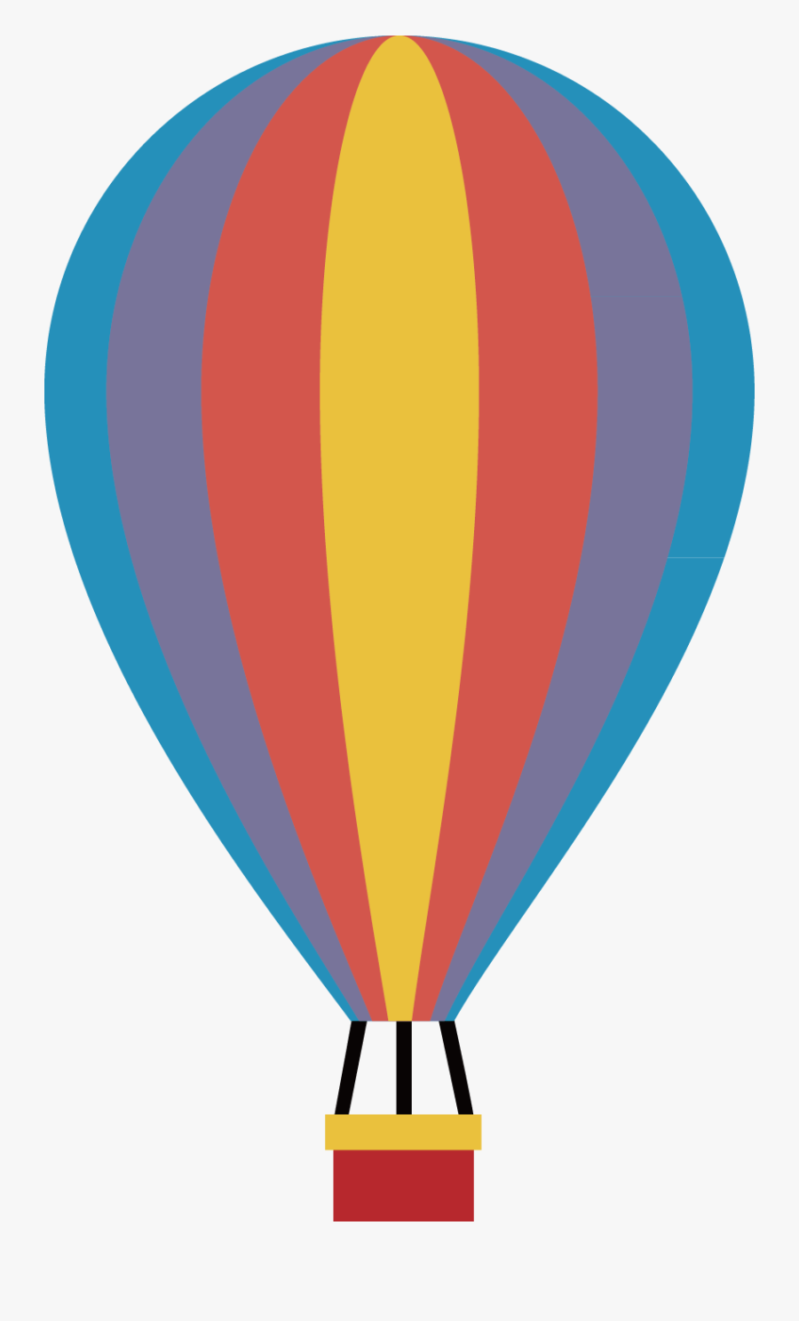 Transparent Hot Air Balloon Clip Art Png - Hot Air Balloon Vector Png, Transparent Clipart