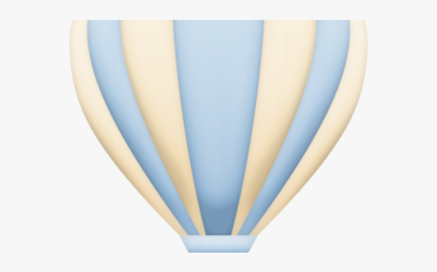 Hot Air Balloon Clipart Baby Blue - Hot Air Balloon, Transparent Clipart