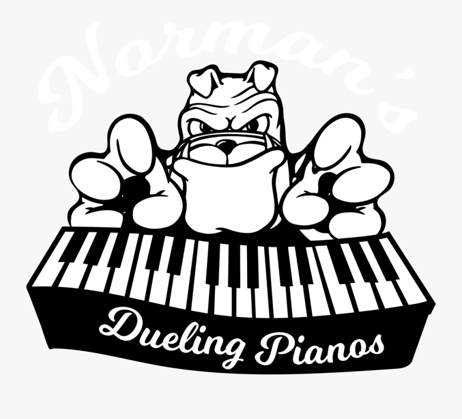 Drawing Party New Years Eve - Georgia Bulldogs And Lady Bulldogs, Transparent Clipart