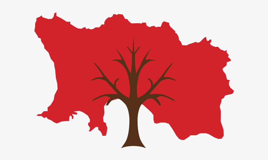 Jersey Channel Island Map, Transparent Clipart