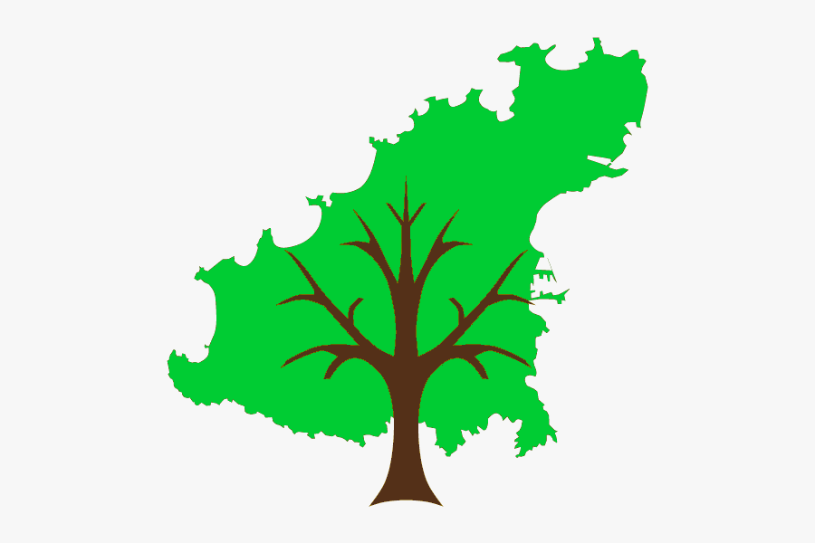 Guernsey Map Vector, Transparent Clipart