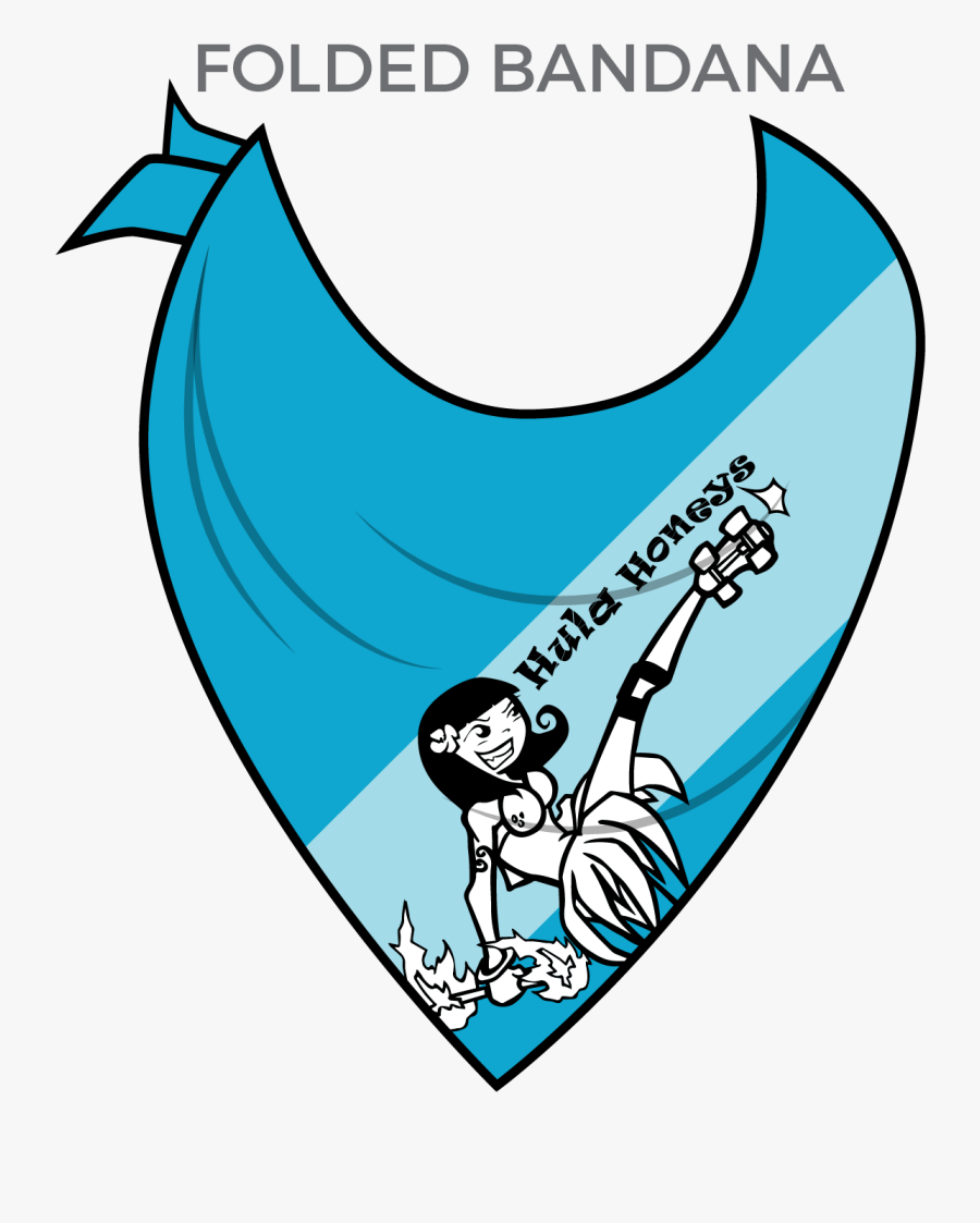 Purple Bandana Transparent, Transparent Clipart