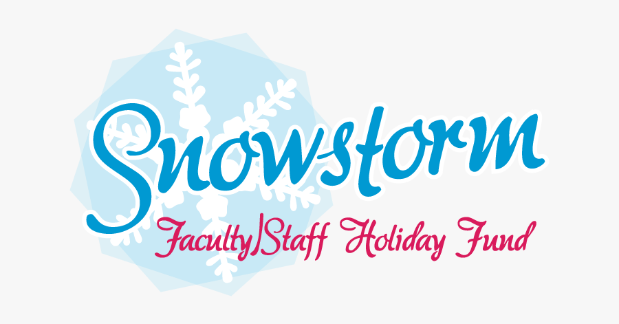 Snowstorm - Calligraphy, Transparent Clipart