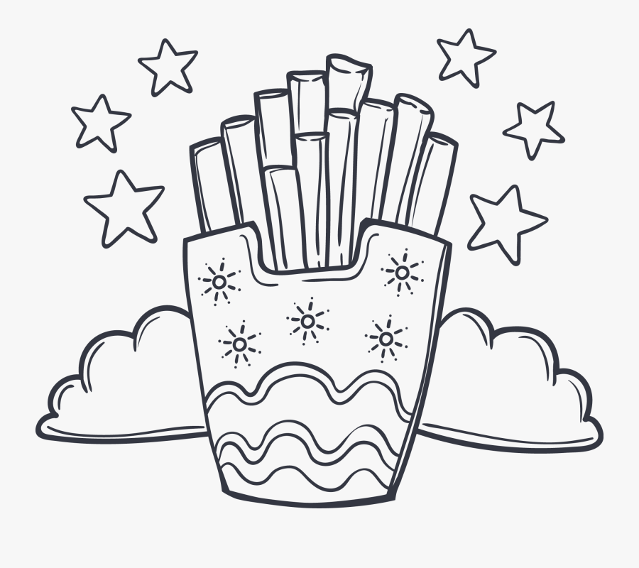 French Drawing Hand Drawn - Street Art Coloriage, Transparent Clipart