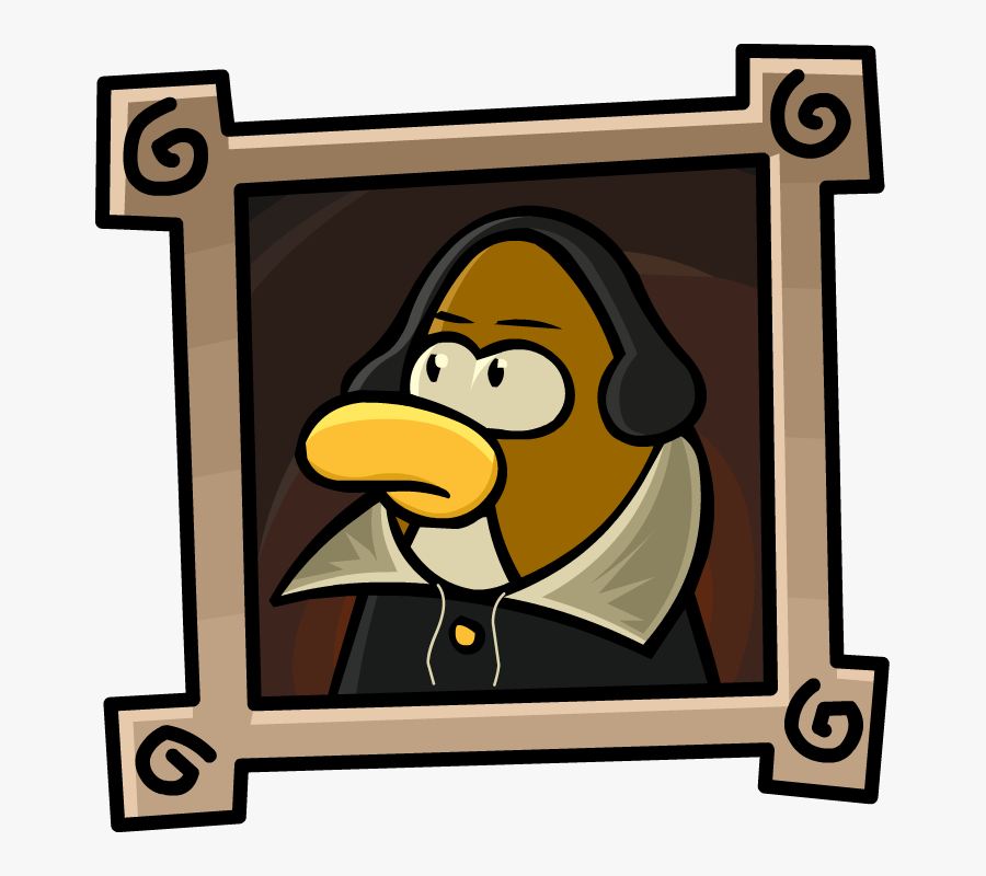 Club Penguin Wiki - Club Penguin Shakespeare, Transparent Clipart