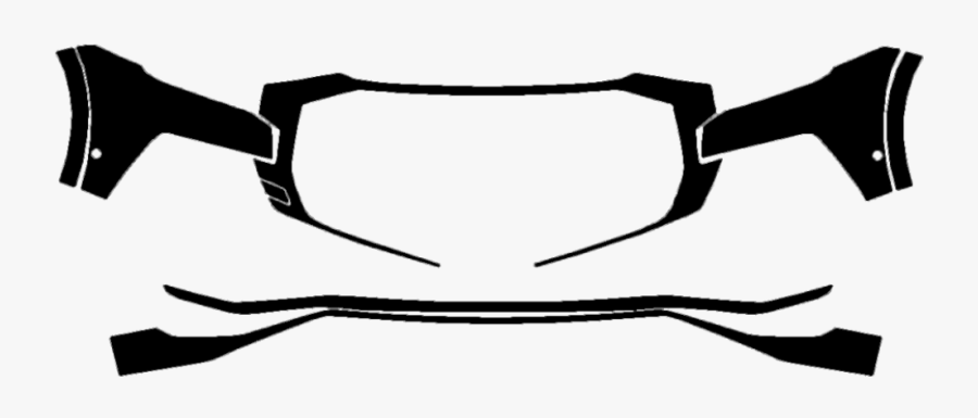 2019 Audi Q8 S-line 3m Clear Bra Front Bumper Paint, Transparent Clipart