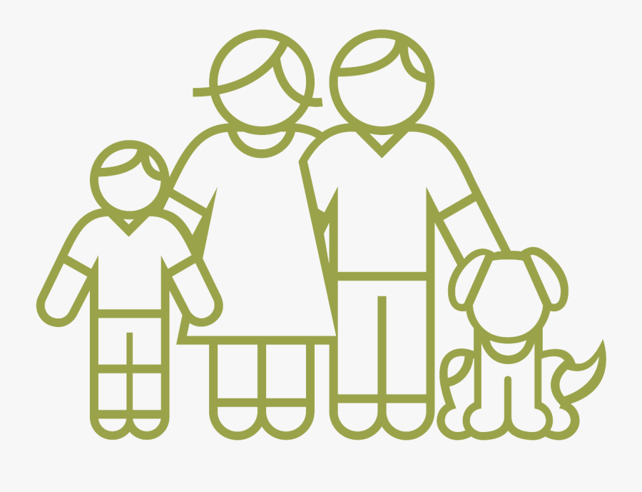 Icon Colored Family Png, Transparent Clipart