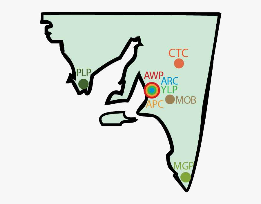 Sa Map Prison Codes, Transparent Clipart