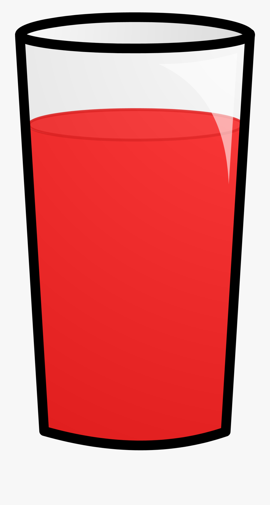 Thumb Image - Glass Of Fruit Punch Clip Art, Transparent Clipart