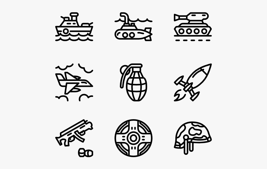 Military, Transparent Clipart