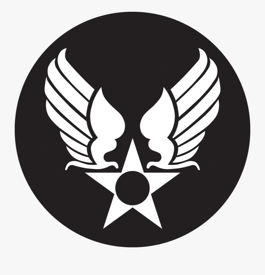 Air Corps1 - Air Force Retro Logo, Transparent Clipart
