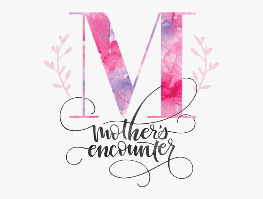 Mothers Encounter - Calligraphy, Transparent Clipart