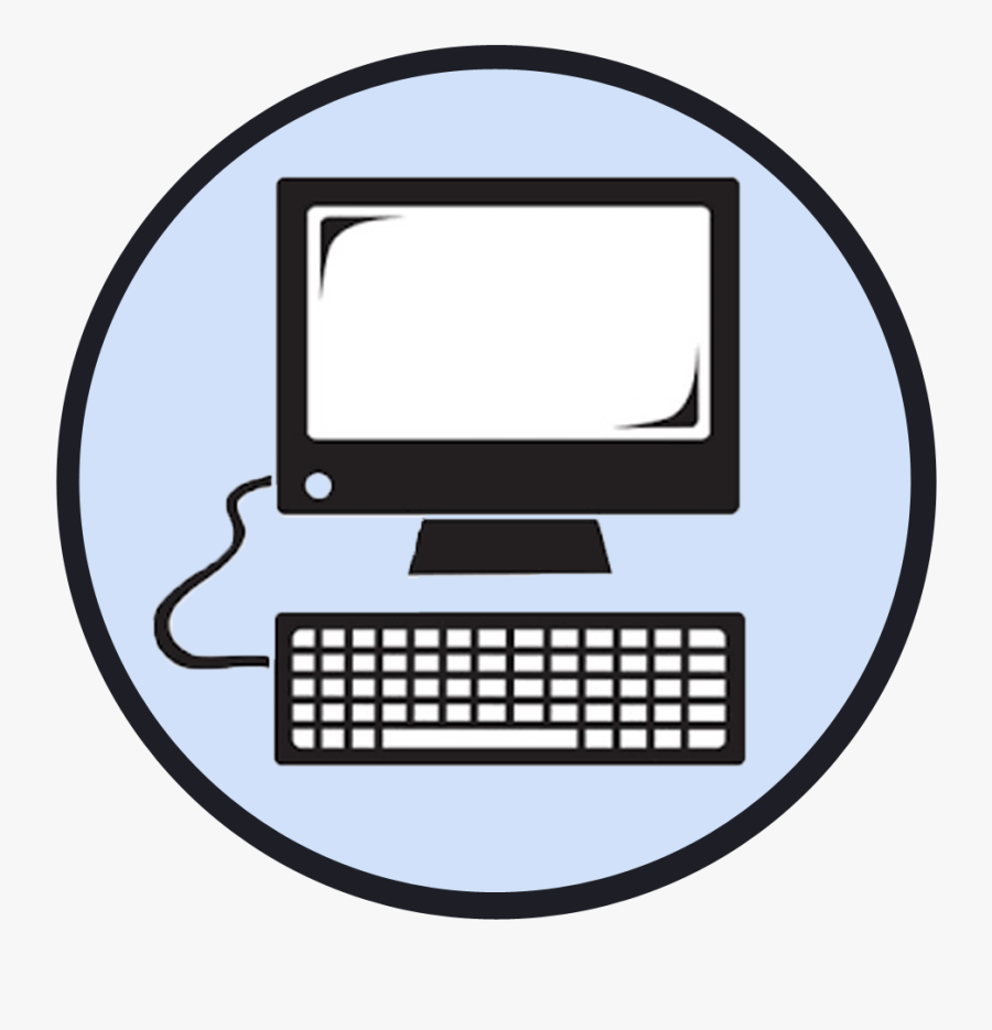Logo - Blue Computer Clip Art, Transparent Clipart
