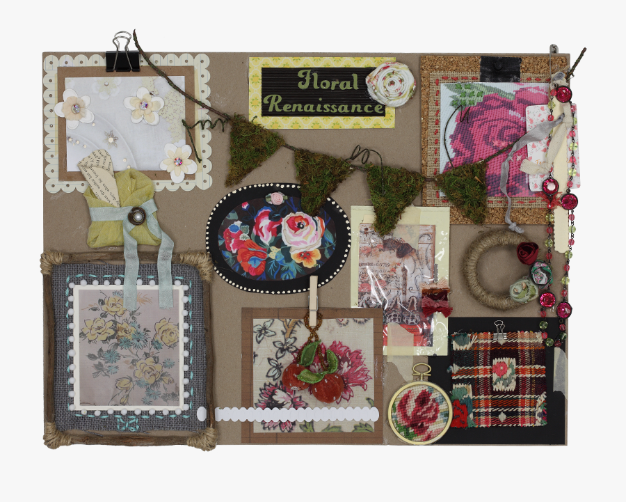 Clip Art Renaissance Floral, Transparent Clipart