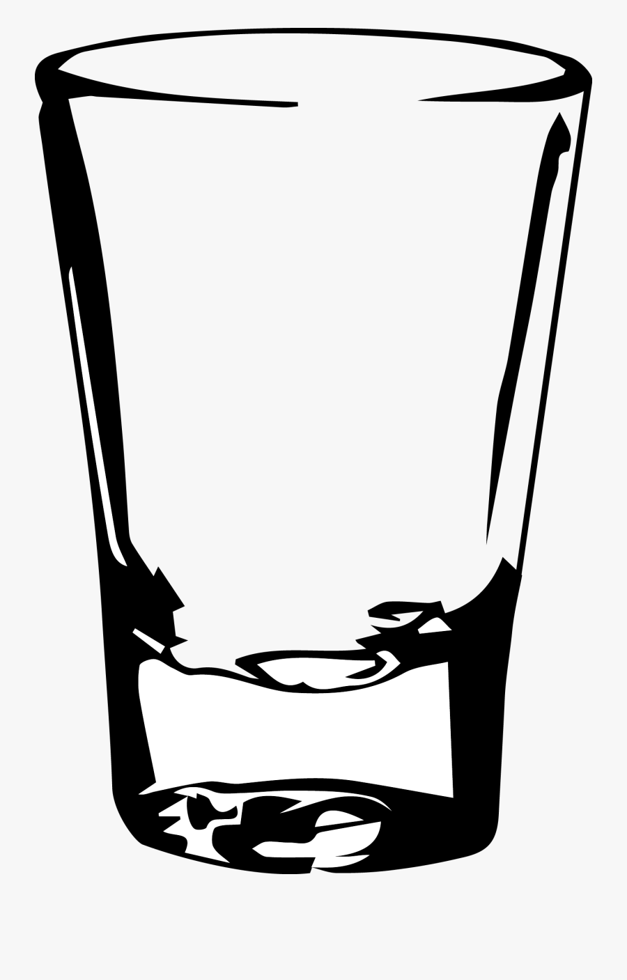 Cultural Faux Pas - Shot Glass Drawing Png, Transparent Clipart