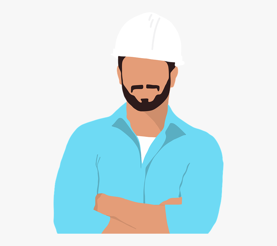 Man, Engineer, Stem, Architect, Construction, Builder - Illustration, Transparent Clipart