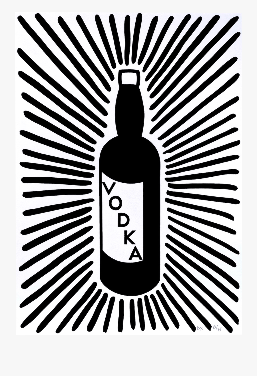 Vodka Bottle - 構造 式 かっこいい, Transparent Clipart