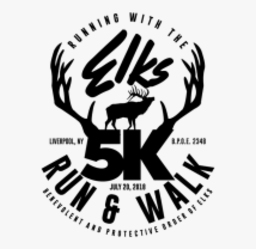 Running With The Elks - Elks Lodge, Transparent Clipart