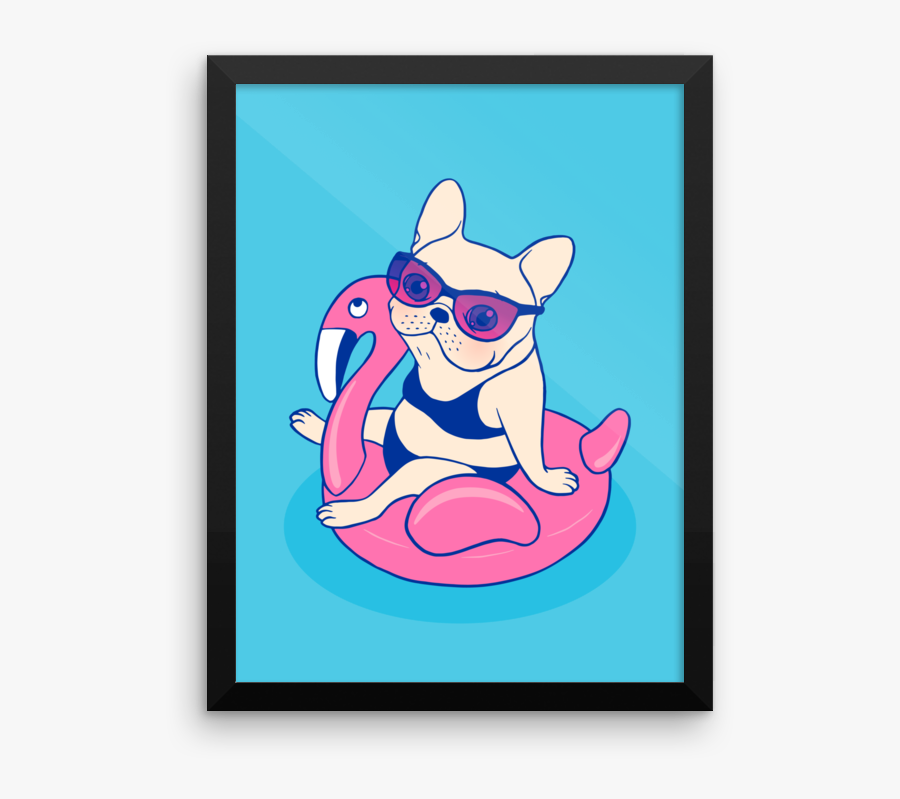 Dog Float Clip Art, Transparent Clipart