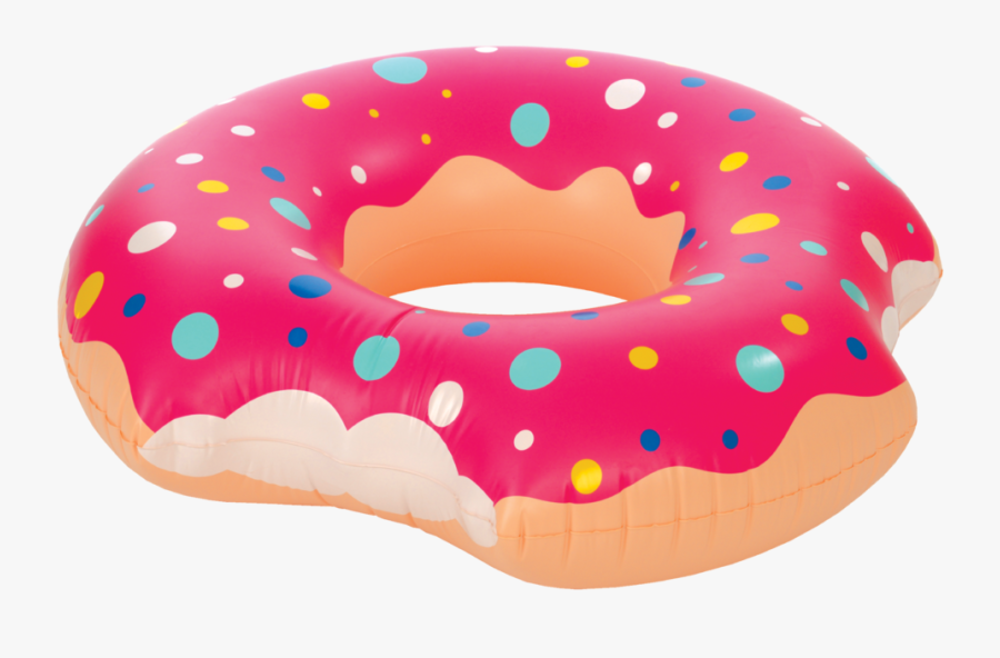 Doughnut Pool Float - Inflatable Donut Kmart, Transparent Clipart
