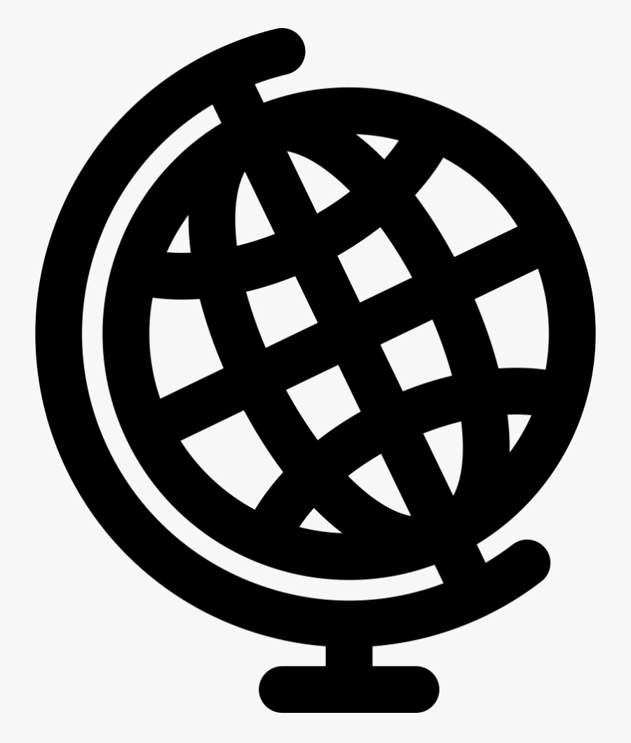 World Globe Grid - Icon, Transparent Clipart