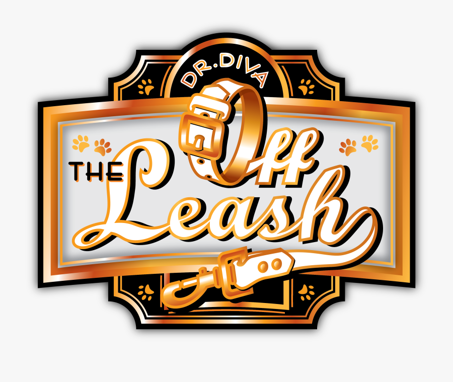 Diva Off The Leash - Calligraphy, Transparent Clipart