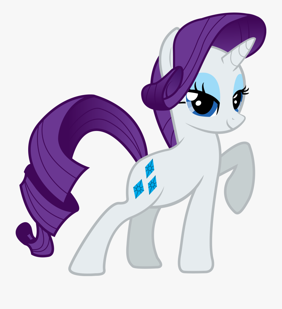 Rarity Pony, Transparent Clipart