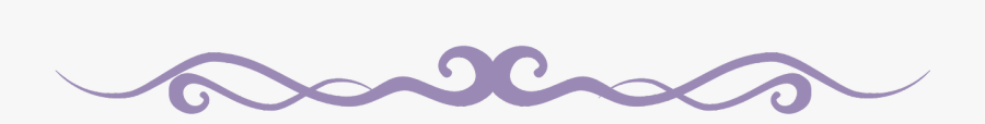 Divider Purple, Transparent Clipart