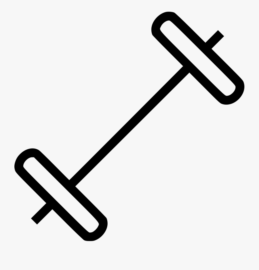 Barbell - Barbell Svg, Transparent Clipart