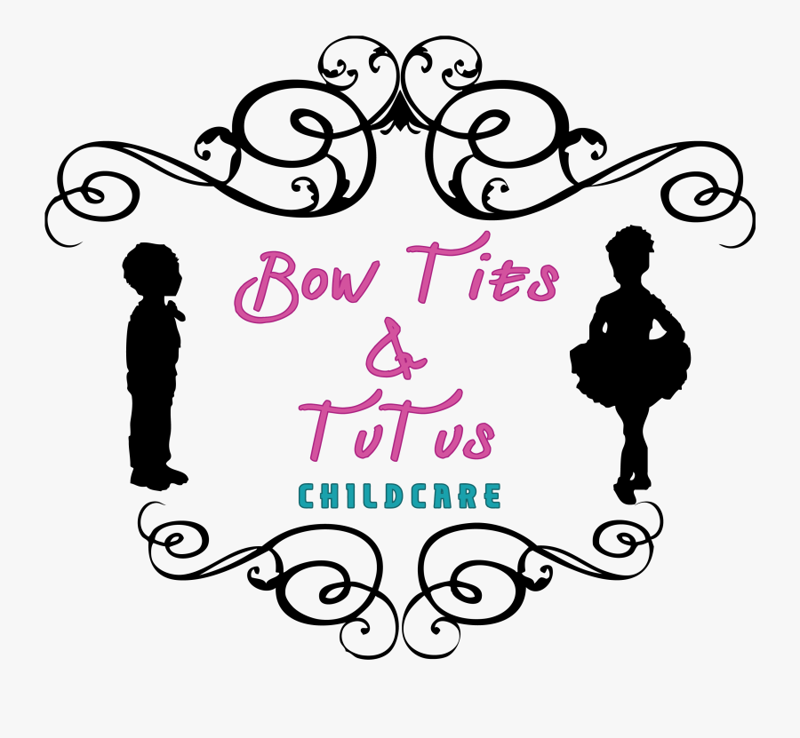 Bow Ties & Tutus Childcare - Clip Art, Transparent Clipart