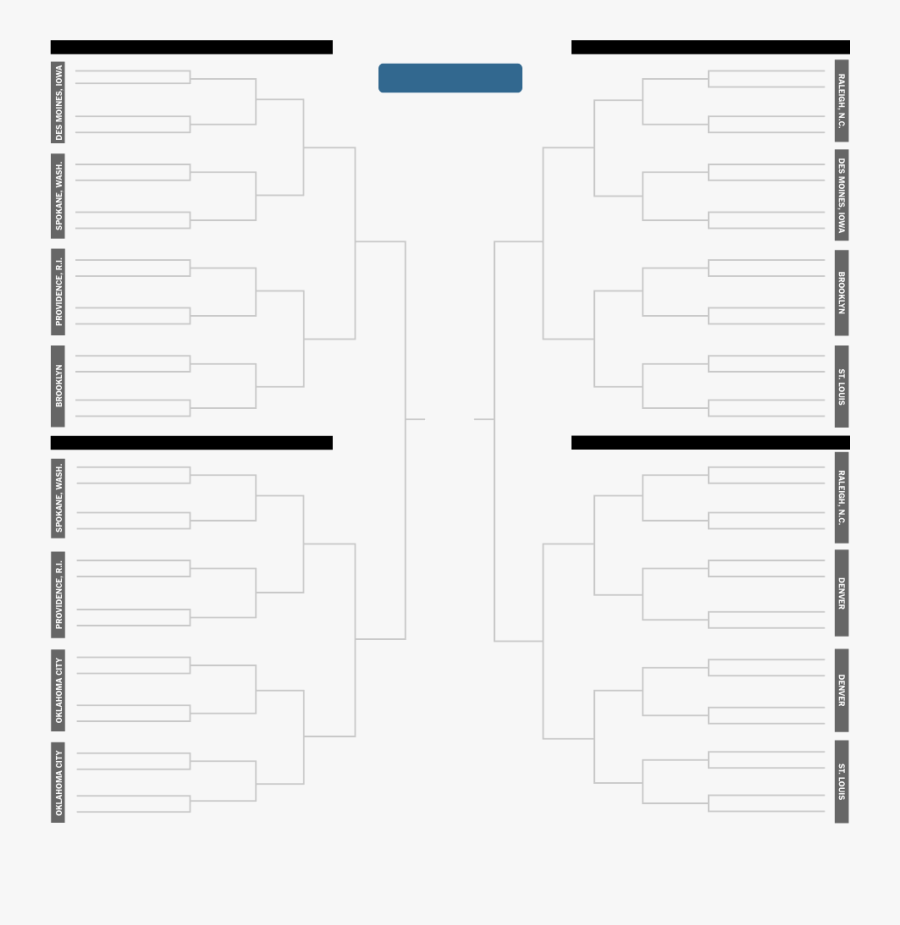 Basketball Bracket Png - Transparent March Madness Bracket Png, Transparent Clipart