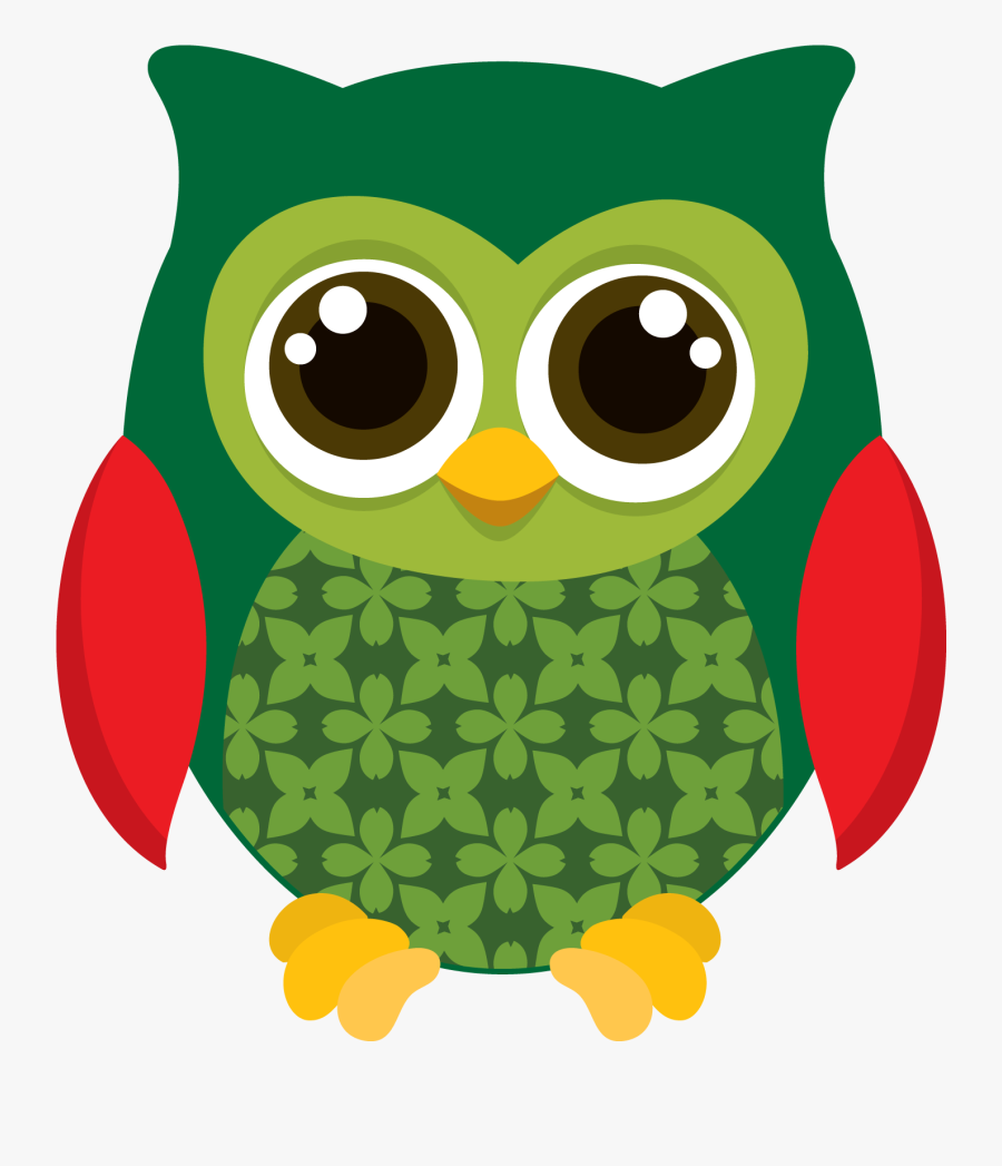 Merry Christmas Owl Clipart, Transparent Clipart