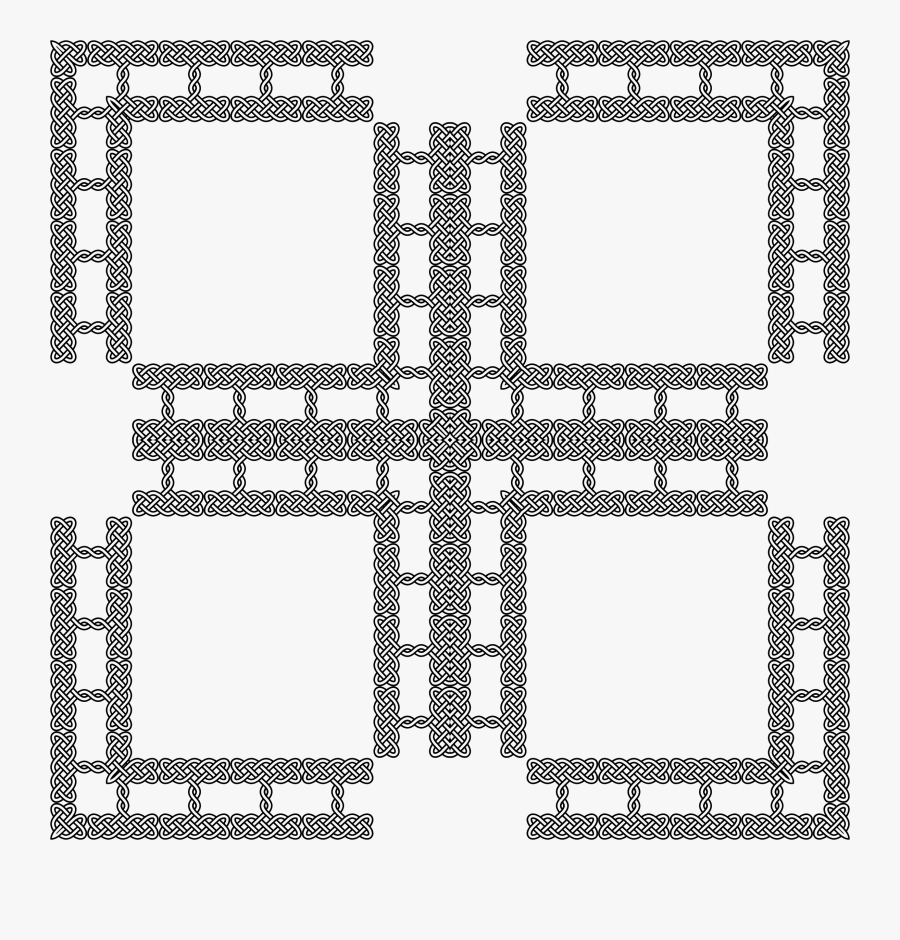 Transparent Celtic Design Png - Protection From Negative Energy Symbol, Transparent Clipart