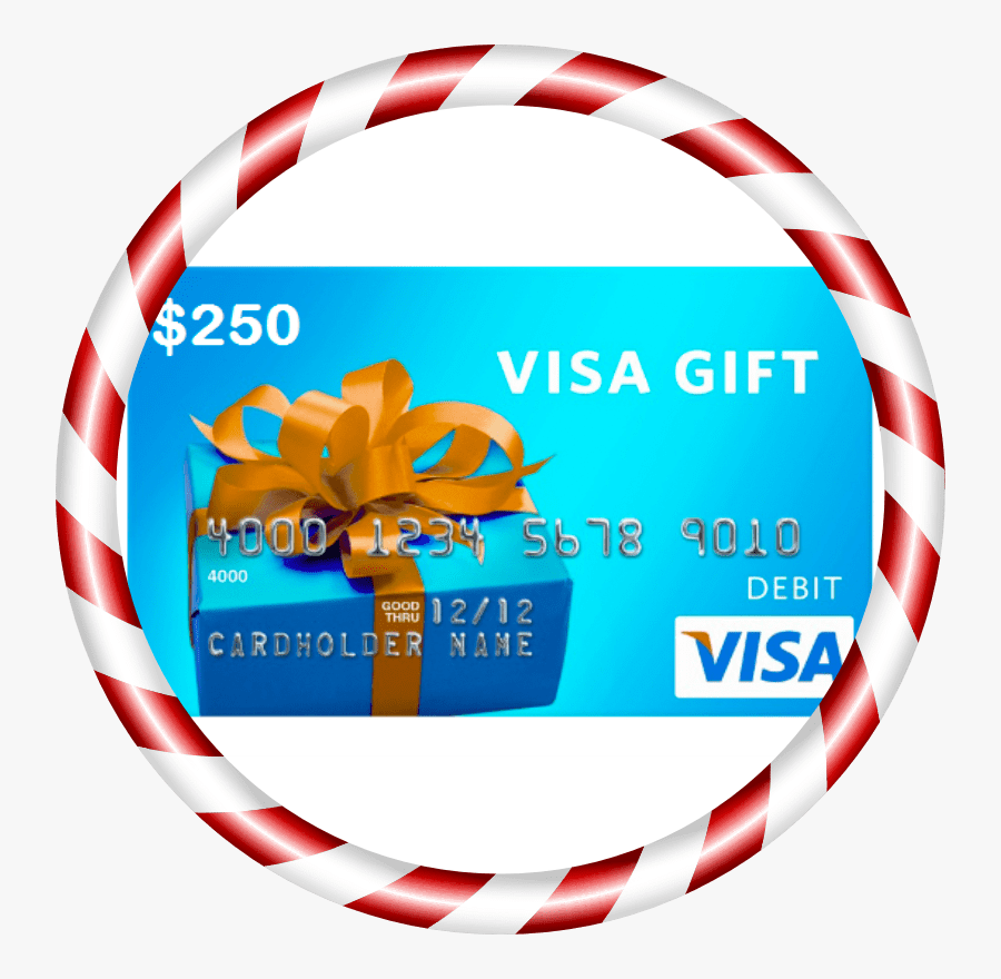 $15 Visa Gift Card, Transparent Clipart