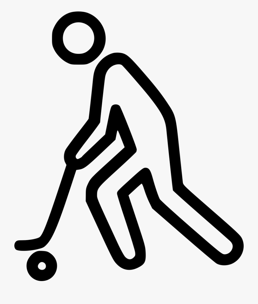 Hockey Player, Transparent Clipart