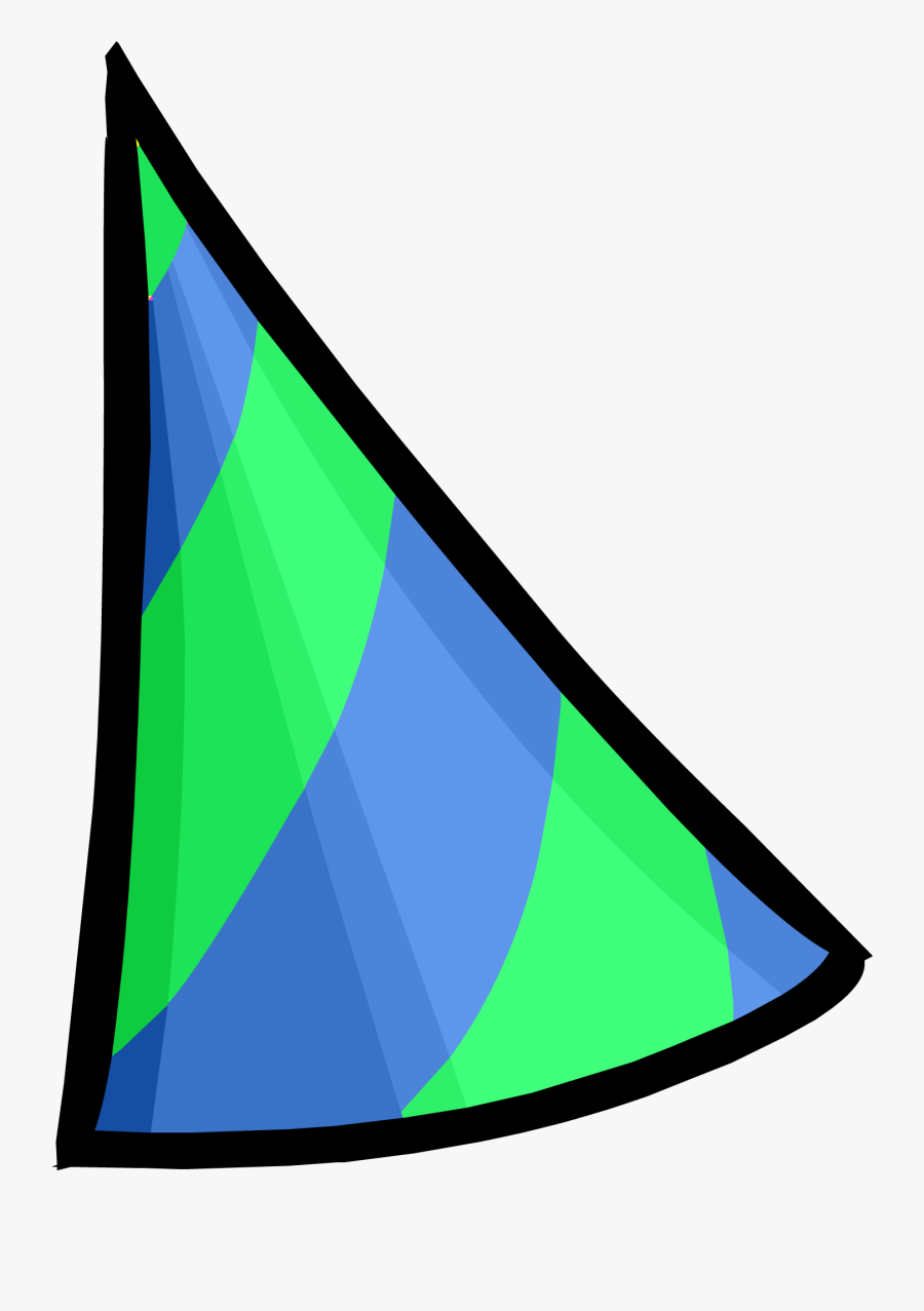 Club Penguin Wiki - Gorrito De Fiesta Animado Png, Transparent Clipart