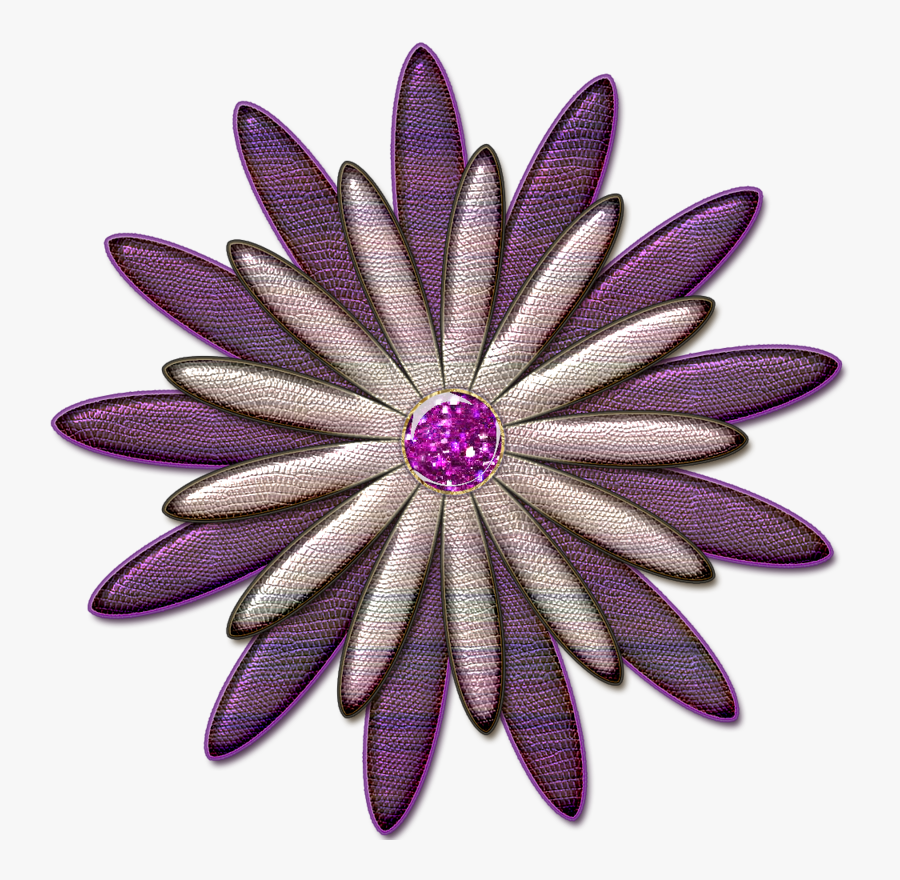African Violet Clip Art, Transparent Clipart