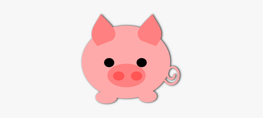 #pig #cutepig - Cartoon, Transparent Clipart