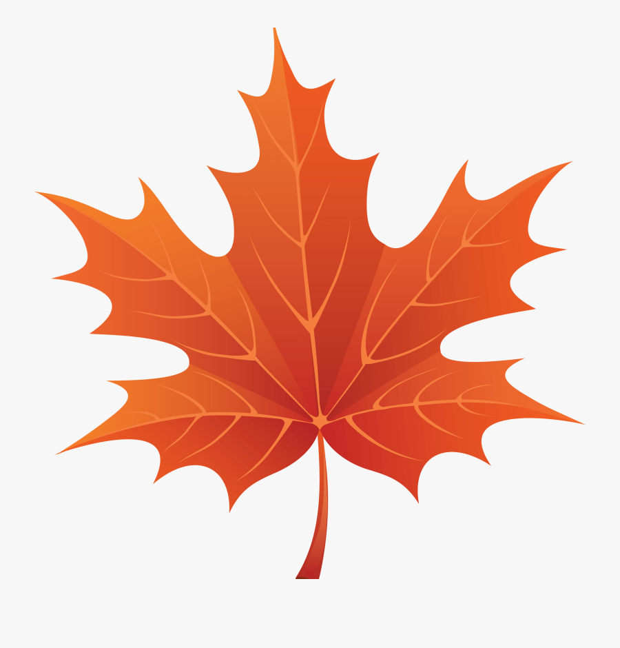 Transparent Spring Leaves Clipart - Fall Leaf Cartoon Png, Transparent Clipart