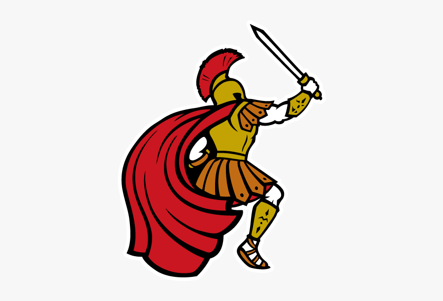 Gladiador Mascot Logo Png, Transparent Clipart