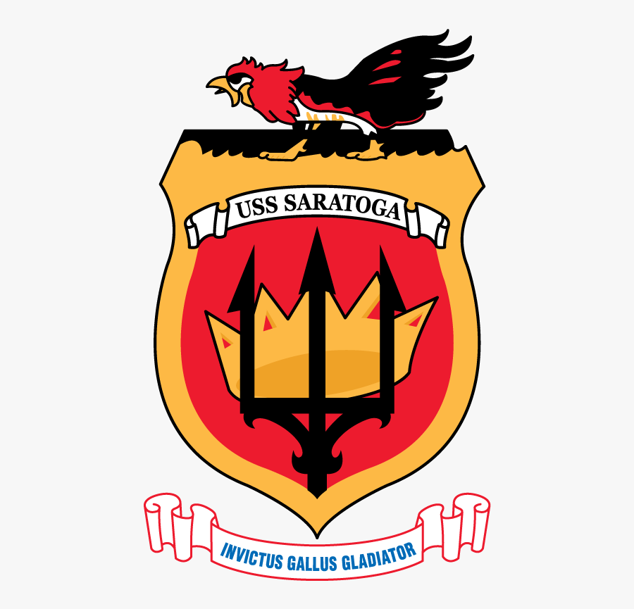 Uss Saratoga Cv 60 Emblem Png, Transparent Clipart